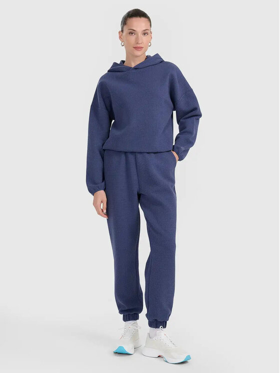4F 4F Bluza 4FWAW25TSWSF1847 Niebieski Active Fit