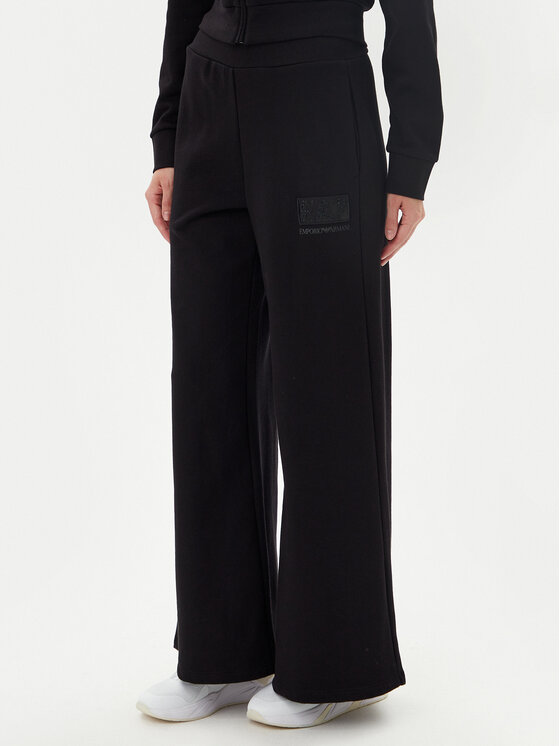 EA7 Emporio Armani EA7 Emporio Armani Teplákové kalhoty 7W000179 AF12473 UC001 Černá Wide Leg