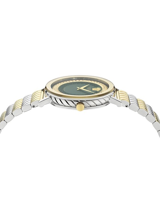 Versace Versace Zegarek VE0O00225 Srebrny