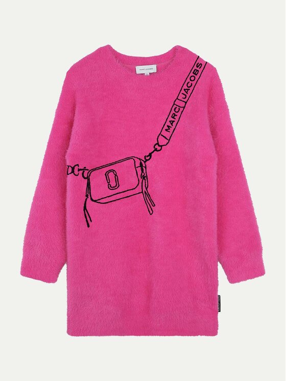 Marc Jacobs Marc Jacobs Трикотажна сукня W60386 D Рожевий Regular Fit