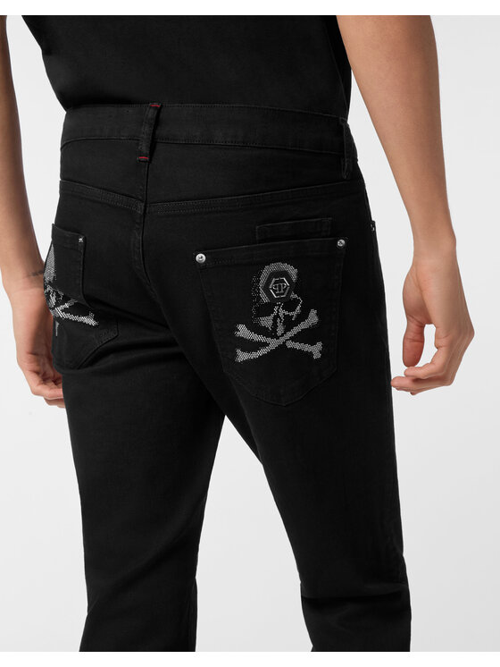 PHILIPP PLEIN PHILIPP PLEIN Jeansy 24463 Černá Regular Fit