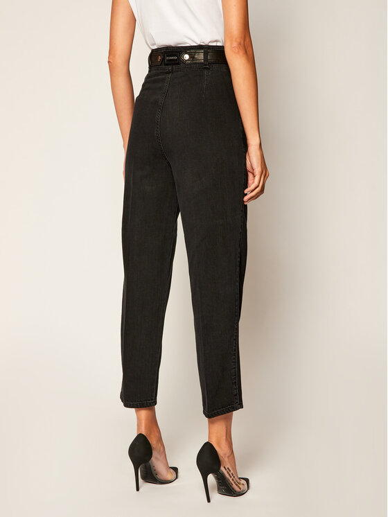PINKO Pinko Boyfriend traperice Shelby Al 20-21 PDEN 1J10H2 Y647 Crna Relaxed Fit