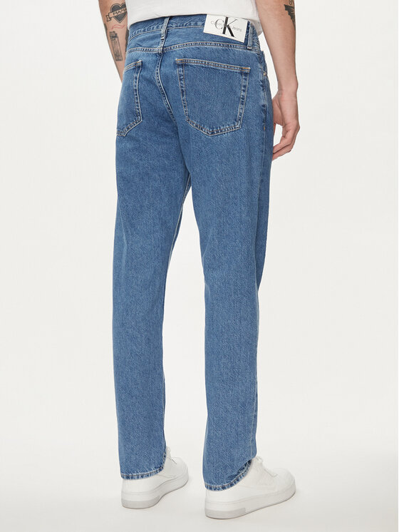 Calvin Klein Jeans Calvin Klein Jeans Traperice Authentic J30J324814 Plava Straight Fit