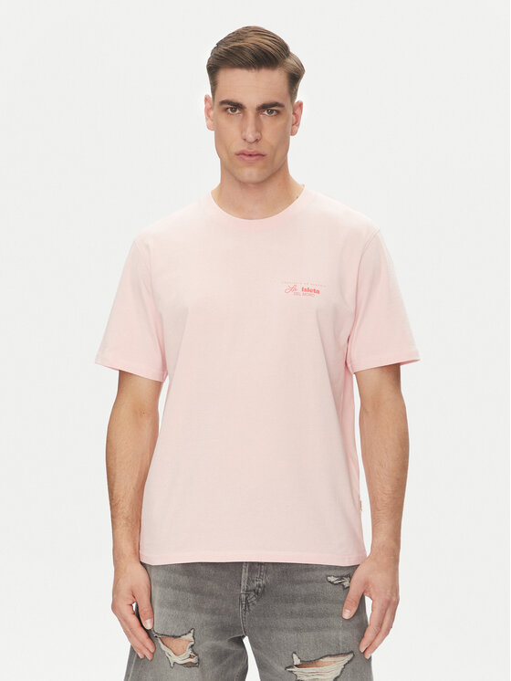 Jack&Jones Jack&Jones T-shirt Almeria 12276785 Ružičasta Relaxed Fit