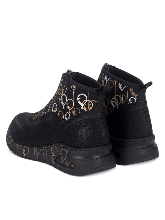 Rieker Rieker Halbschuhe M4953-00 Schwarz