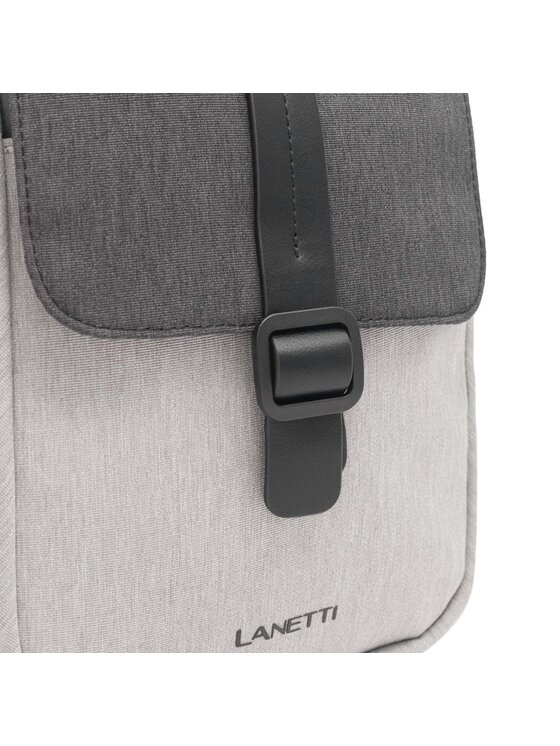 Lanetti Lanetti Плоска сумка LAN-KL-017-04R Сірий