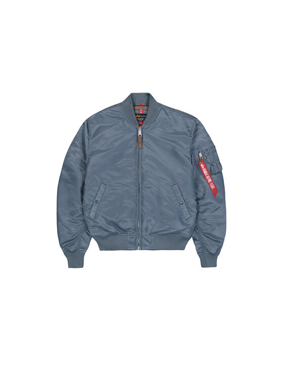 Alpha Industries Alpha Industries Kurtka bomber MA-1 VF 59 Bomber Jacket Błękitny Slim Fit