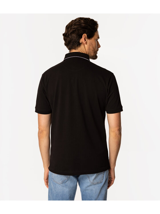 Lee Cooper Lee Cooper Polo TIZIANO 5010 Czarny Regular Fit
