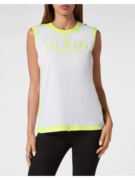 PHILIPP PLEIN PHILIPP PLEIN Tank top 9971 Biały