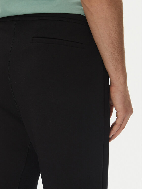 BOSS BOSS Sportinės kelnės Hadiko 50537198 Juoda Regular Fit