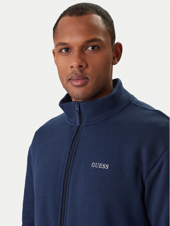 Guess Guess Bluză Z6RQ16 KAIJ1 Bleumarin Regular Fit