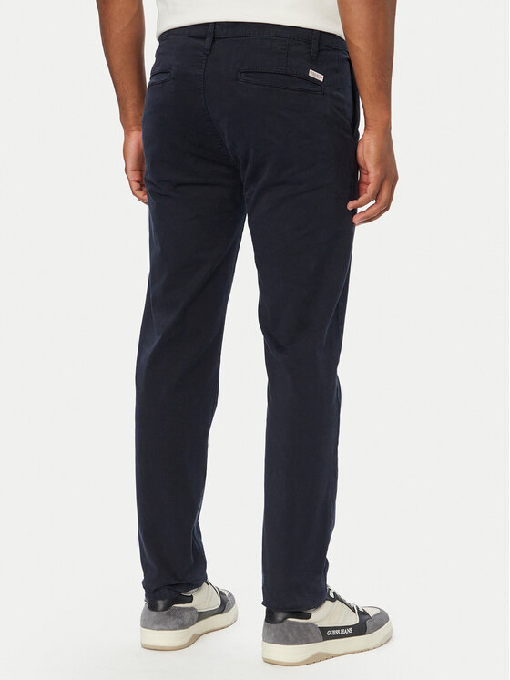 Guess Jeans Guess Jeans Pantaloni chino M4YB33 WGB5A Blu scuro Slim Fit
