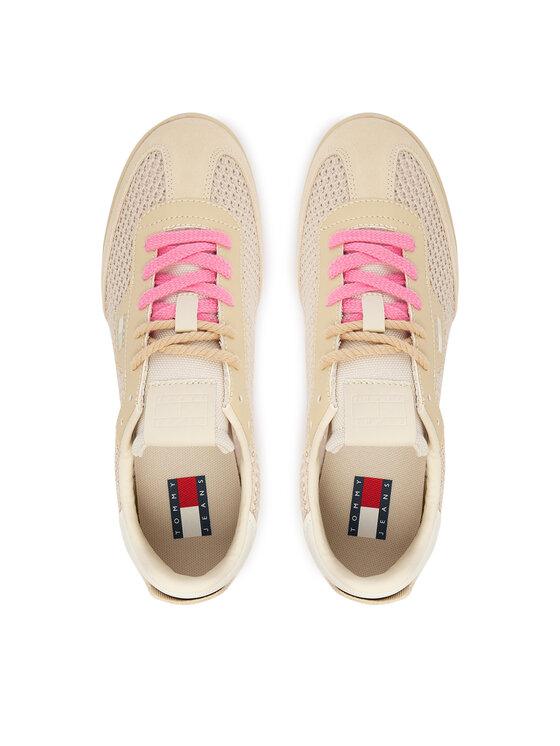 Tommy Jeans Tommy Jeans Sportcipők Tjw Low Profile Runner Knit EN0EN02992 Bézs