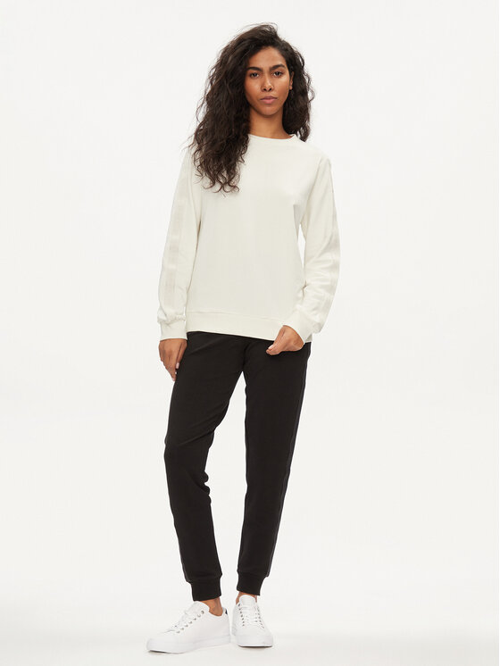 Tommy Hilfiger Tommy Hilfiger Bluza UW0UW04784 Écru Regular Fit