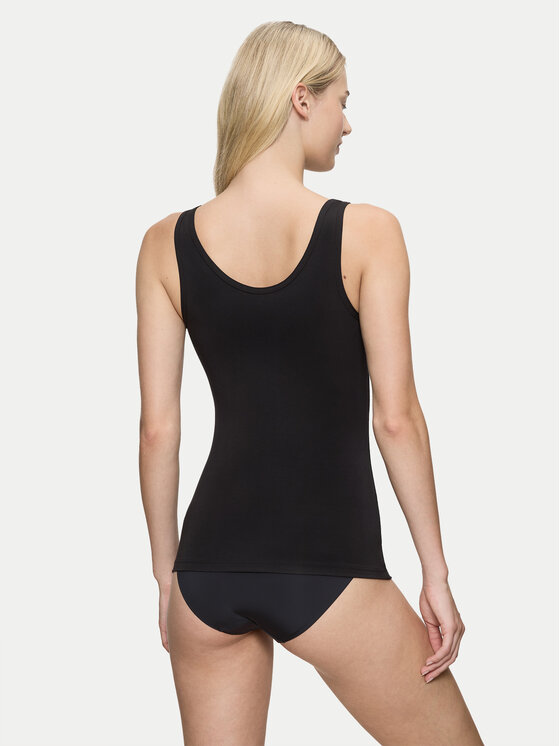Triumph Triumph Τοπ Feel Of Modal 10221637 Μαύρο Slim Fit