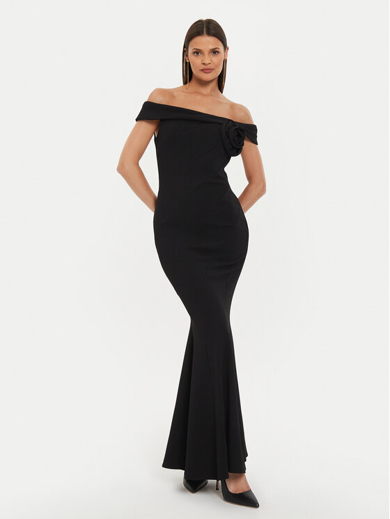 Rinascimento Rinascimento Õhtune kleit CFC0120003003 Must Regular Fit
