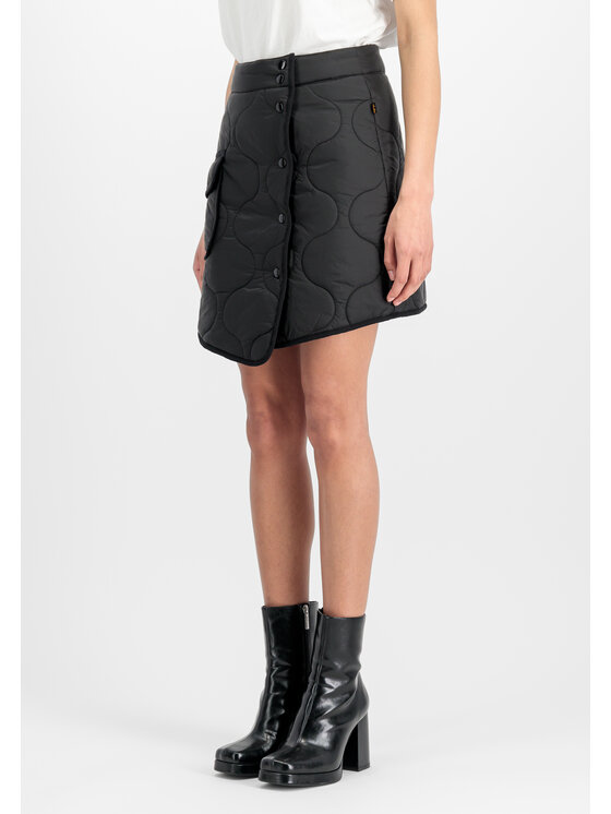 Alpha Industries Alpha Industries Spódnica midi ALS Mini Skirt Women Czarny Regular Fit