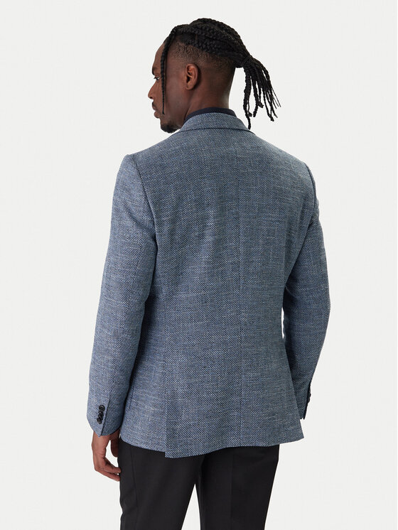 BOSS BOSS Сако H-Hutson 50556910 Тъмносин Regular Fit