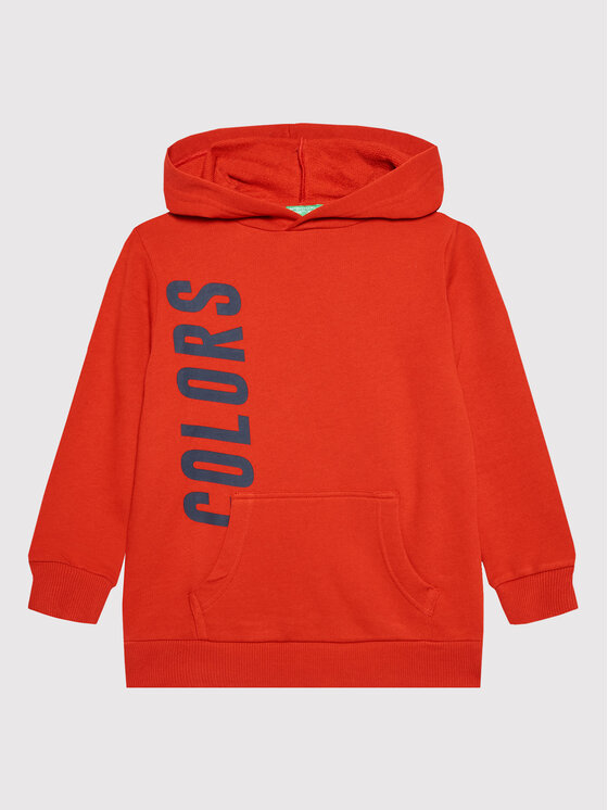 United Colors Of Benetton United Colors Of Benetton Felpa 3J68C200V Rosso Regular Fit