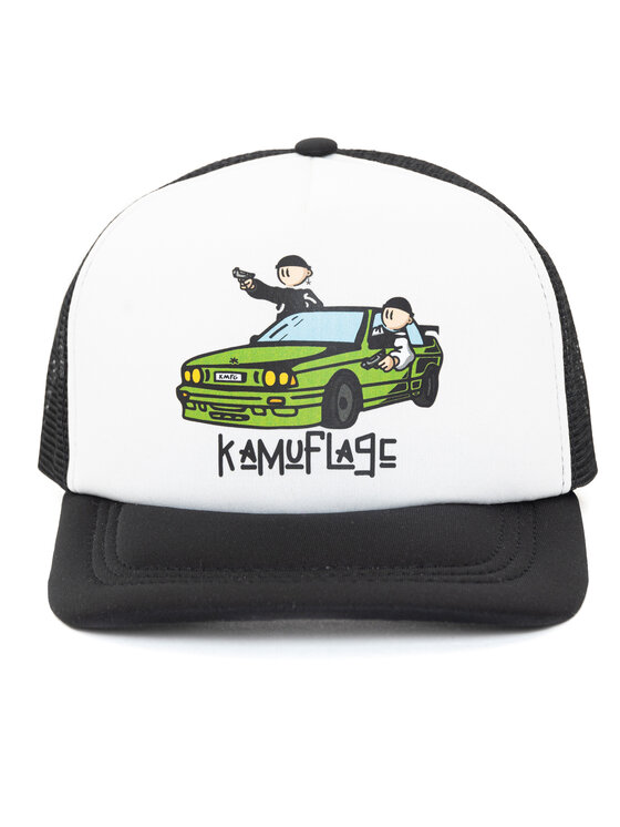 Kamuflage Kamuflage Czapka z daszkiem Pull Up Czarny
