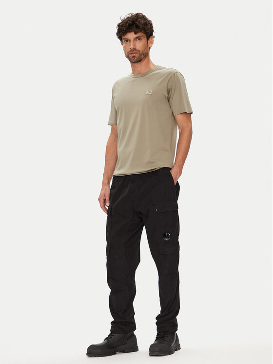 C.P. Company C.P. Company Παντελόνι υφασμάτινο 19CMPA173A110324G Μαύρο Regular Fit