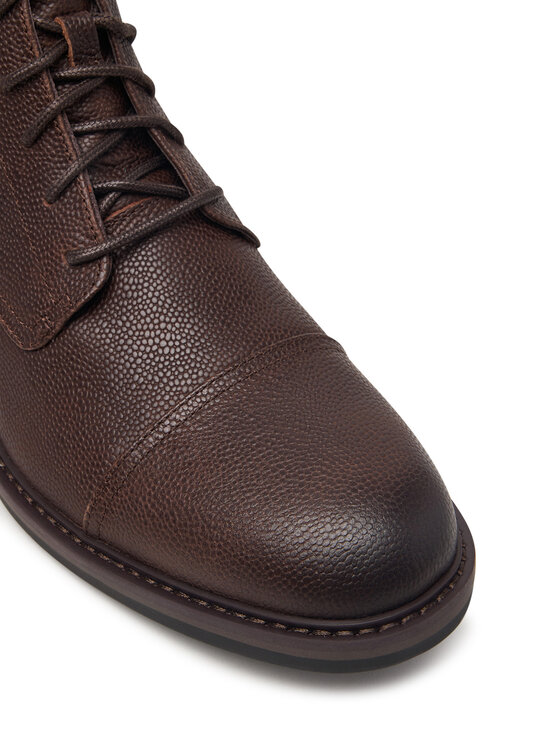 Clarks Clarks Μποτίνια Aldwin 2 Cap 26320119 Καφέ