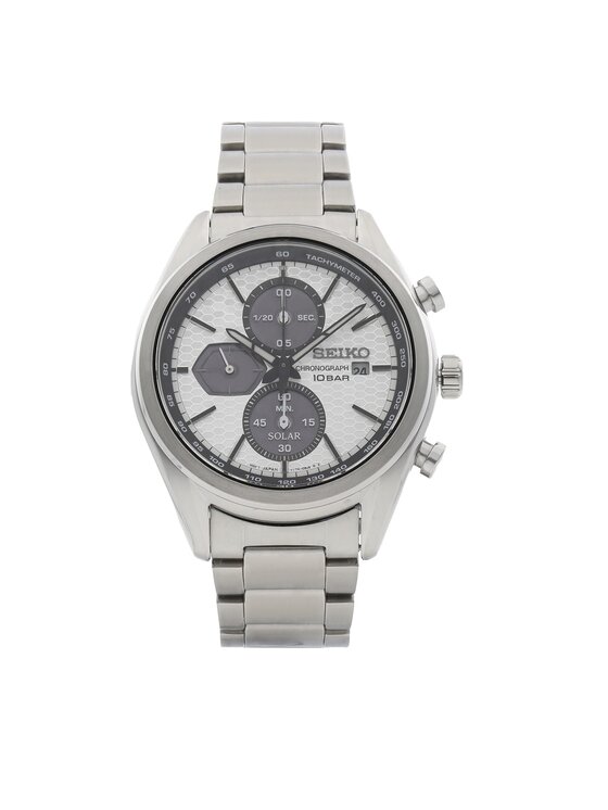 Seiko Seiko Laikrodis Chronograph Solar SSC769P1 Sidabrinė
