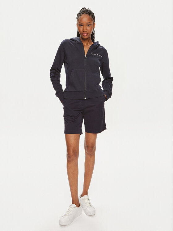 Gant Gant Pulóver Archive Shield 4200755 Sötétkék Regular Fit