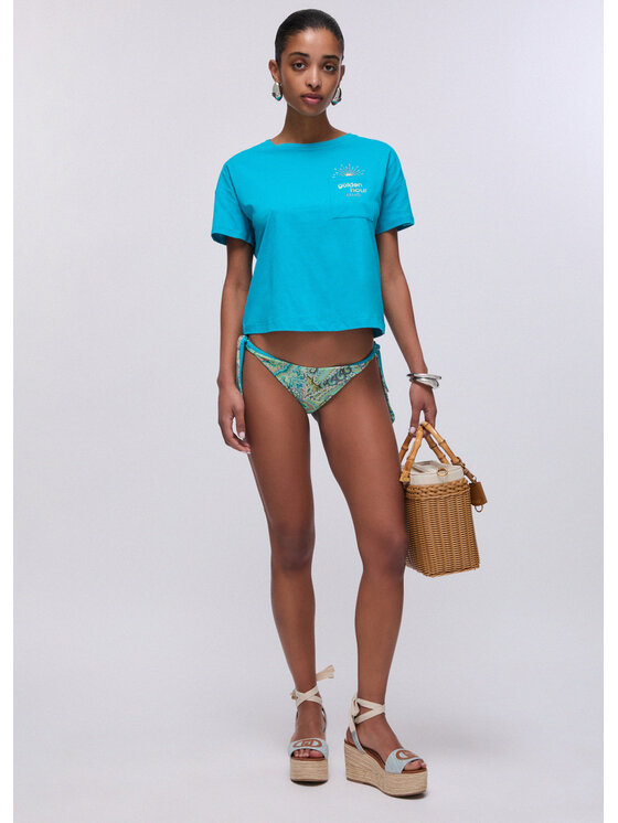 Liu Jo Liu Jo T-shirt VA6161JS923P9775 Turchese