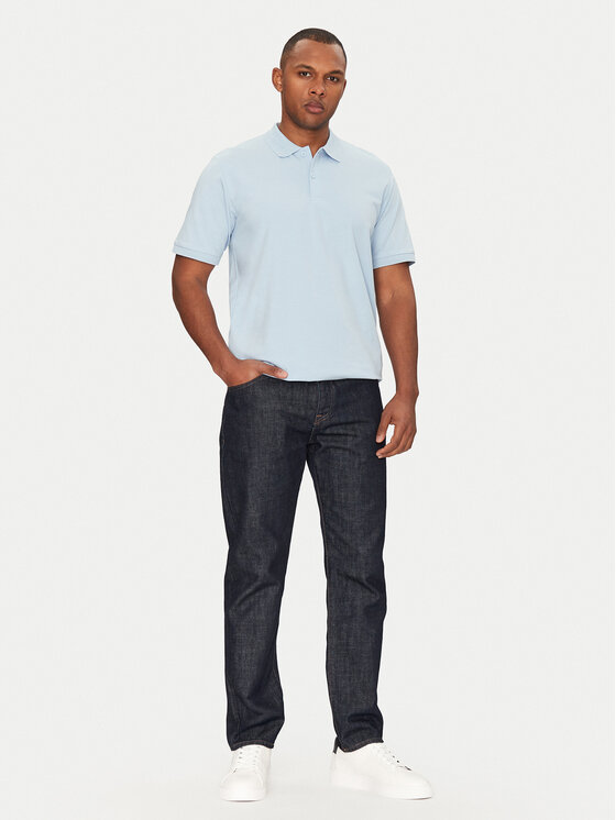Jack & Jones Jack & Jones Polo Jaxon 12268227 Błękitny Regular Fit