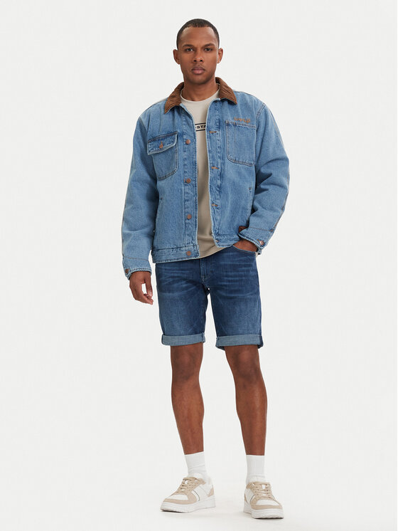 G-Star Raw G-Star Raw Jeansshorts 3301 D10481-C051 Blau Slim Fit