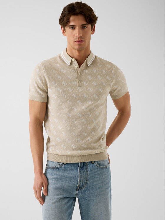 Guess Guess Pullover 183052 Beige Classic Fit