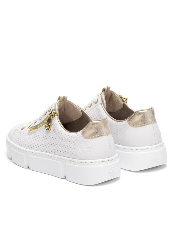 Rieker Rieker Sneakers N5932-80 Alb