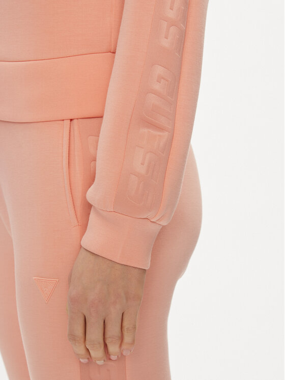 Guess Guess Bluză Allie V2YQ17 K7UW2 Coral Regular Fit