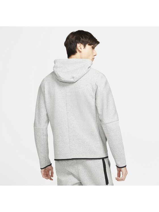 Nike Nike Felpa Tech Fleece Grigio Regular Fit