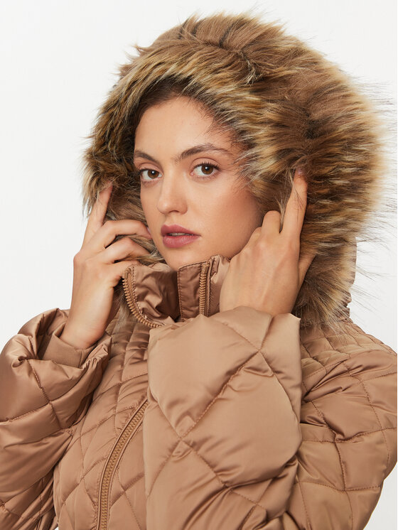 Guess Guess Dūnu jaka W3BL35 WEX52 Bēšs Regular Fit