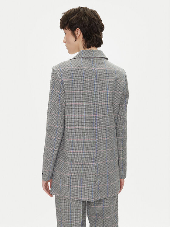 Pepe Jeans Pepe Jeans Marynarka Flavia PL402503 Szary Regular Fit