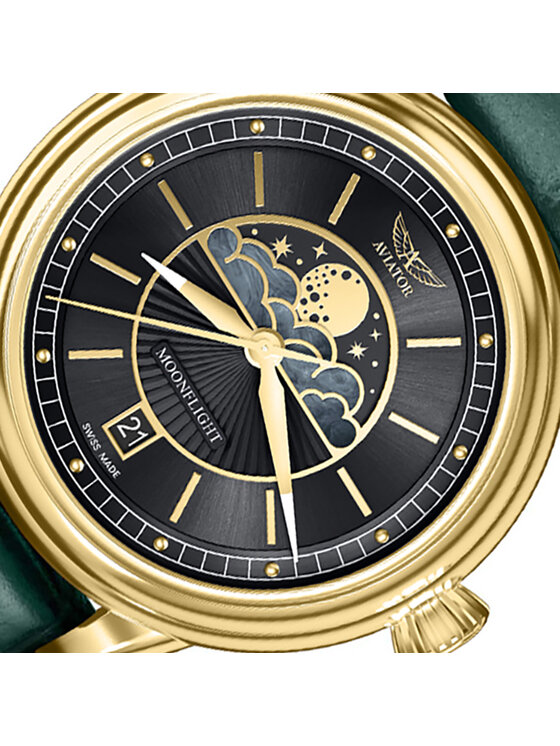 Aviator Aviator Orologio V.1.33.1.344.4GR Verde