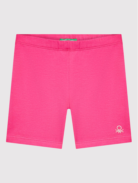 United Colors Of Benetton Pantaloni scurți sport 3MT1I0576 Roz Slim Fit