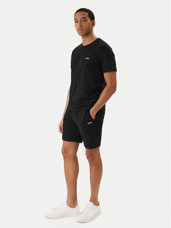 BOSS BOSS T-Shirt Mix&Match 50515312 Černá Regular Fit