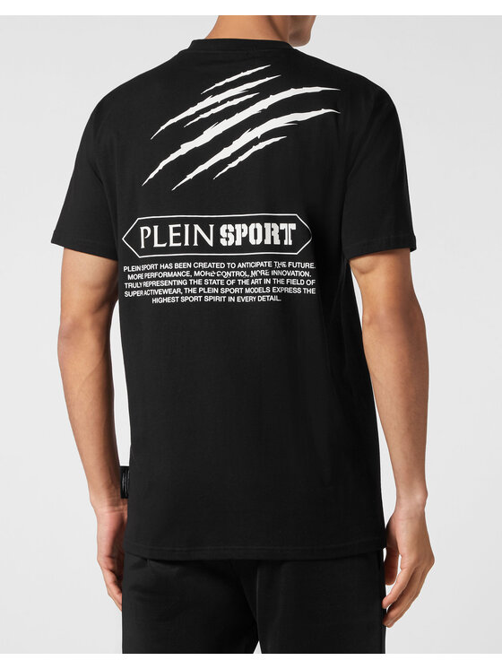 Plein Sport Plein Sport T-Shirt 3371 Czarny Regular Fit