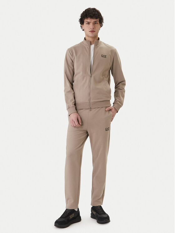 EA7 Emporio Armani EA7 Emporio Armani Spodnie dresowe 8NPP65 PJVRZ U6167 Beżowy Regular Fit