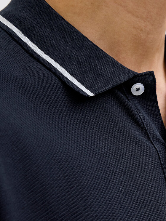 Jack&Jones Jack&Jones Pólóing Hudson 12269238 Sötétkék Regular Fit