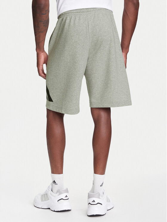 adidas adidas Pantaloncini sportivi Essentials Big Logo JE8957 Grigio Regular Fit