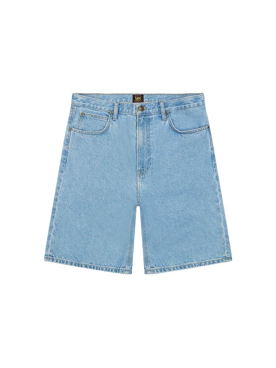 Lee Lee Pantaloncini di jeans ASHER Blu Loose Fit