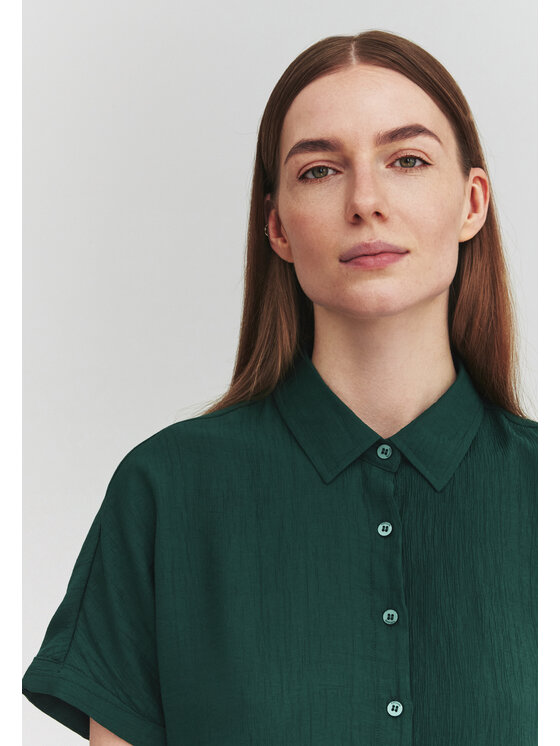 TATUUM TATUUM Košeľa ZARIA Zelená Classic Fit