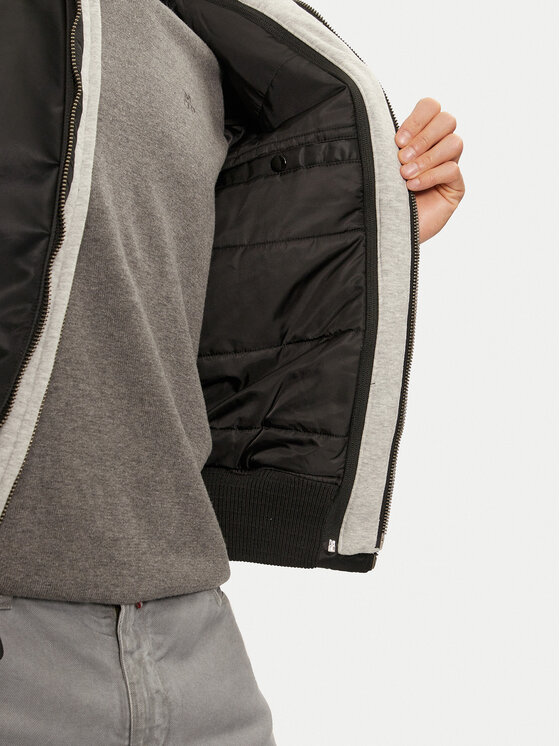 Alpha Industries Alpha Industries Bundy bomber AI.133104-198-XXL Čierna Slim Fit