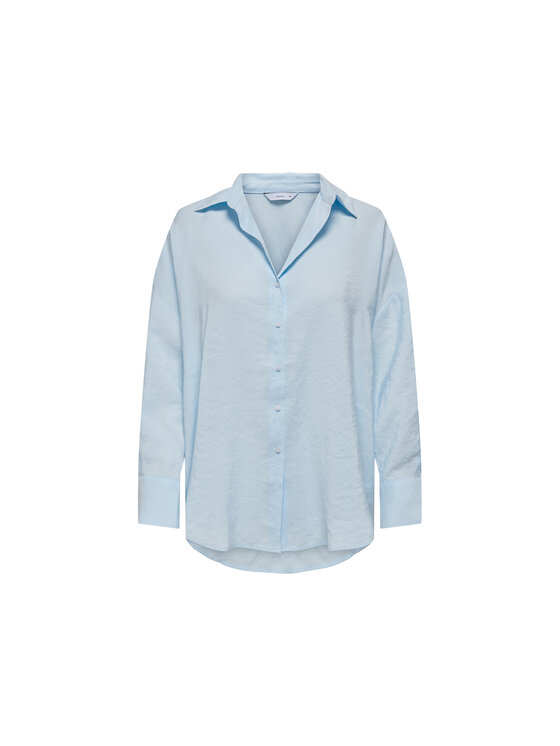 ONLY ONLY Сорочка Zazima 15272523 Блакитний Oversize