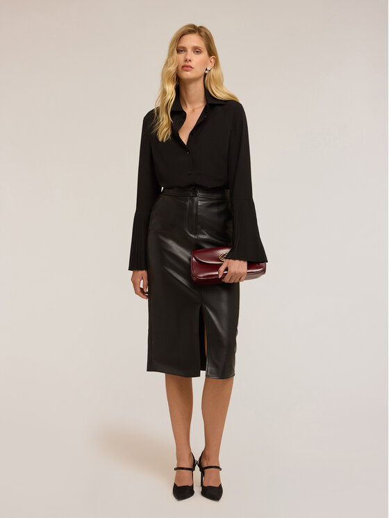 Motivi Motivi Koszula 5272Q000868N033 Czarny Regular Fit