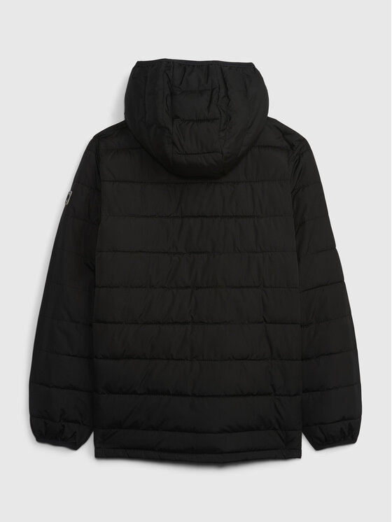 Gap Gap Žieminė striukė 726305-01 Juoda Regular Fit